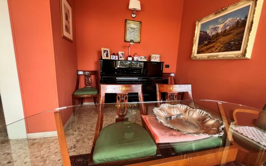 Panoramico attico di 4 locali con terrazzo al piano