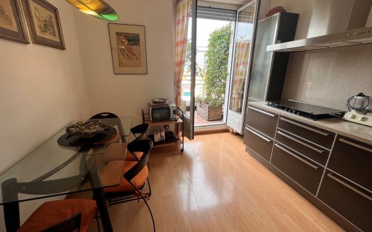 Panoramico attico di 4 locali con terrazzo al piano
