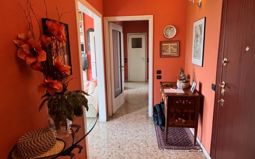 Panoramico attico di 4 locali con terrazzo al piano